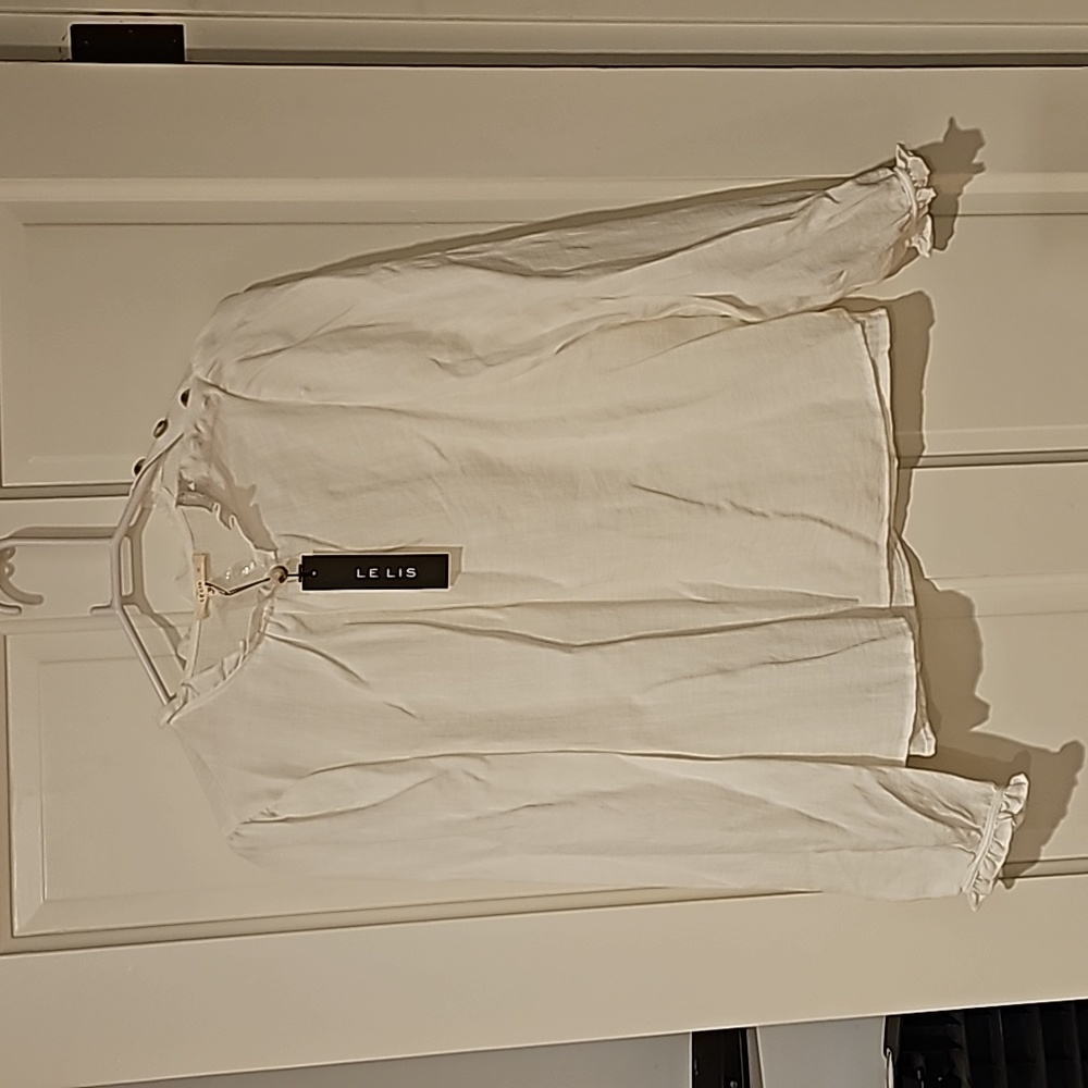 LELIS, White blouse, Size M